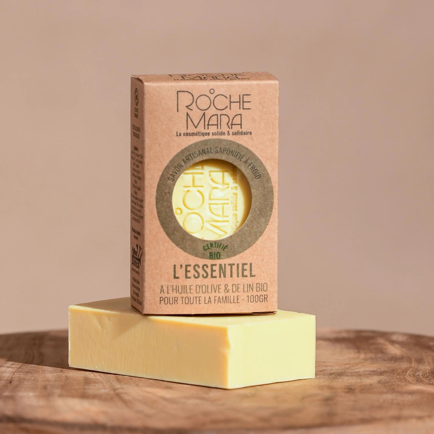 Savon solide l'Essentiel avec étui Ma boutique