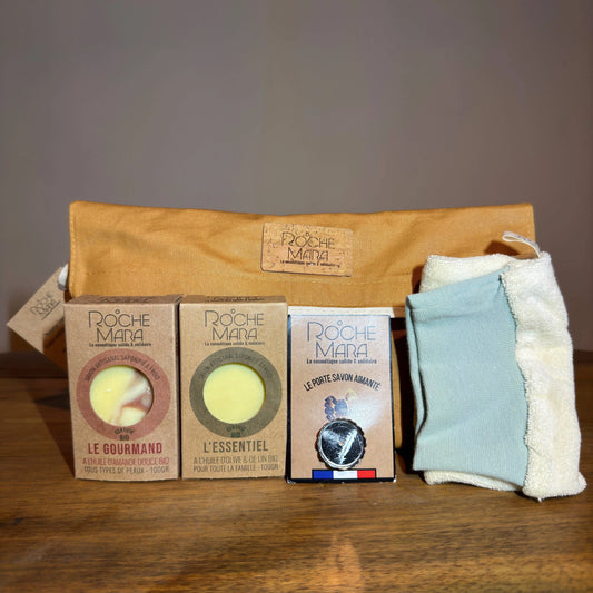 Coffret de toilette camel Ma boutique