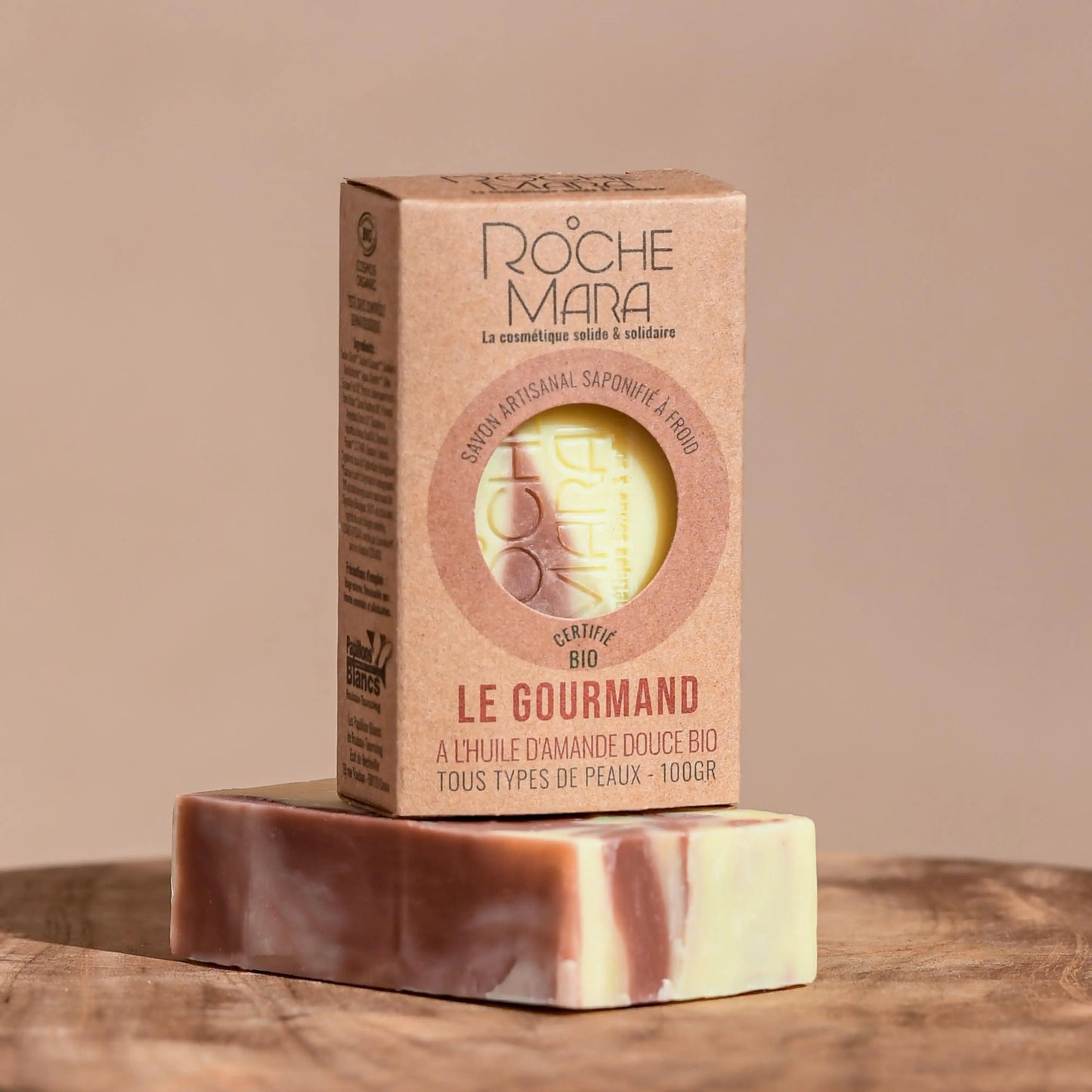 Savon solide le Gourmand avec étui Ma boutique