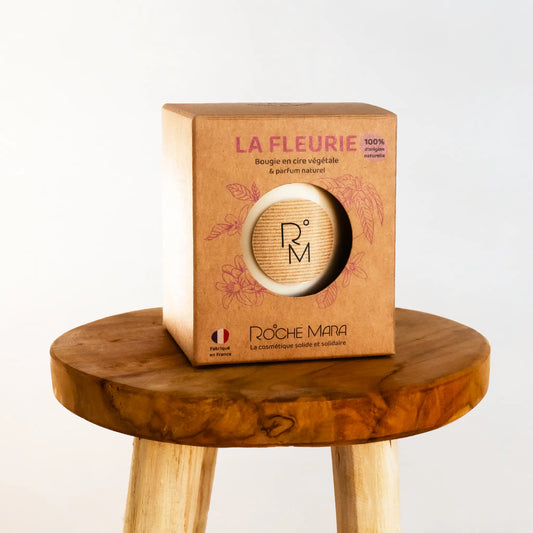 Bougie La Fleurie – Naturelle, florale et engagée RocheMara