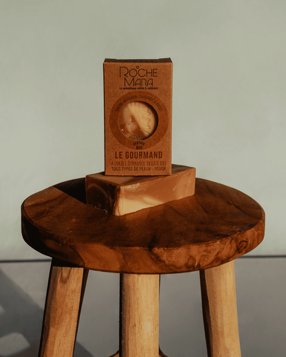 Savon solide le Gourmand avec étui Ma boutique