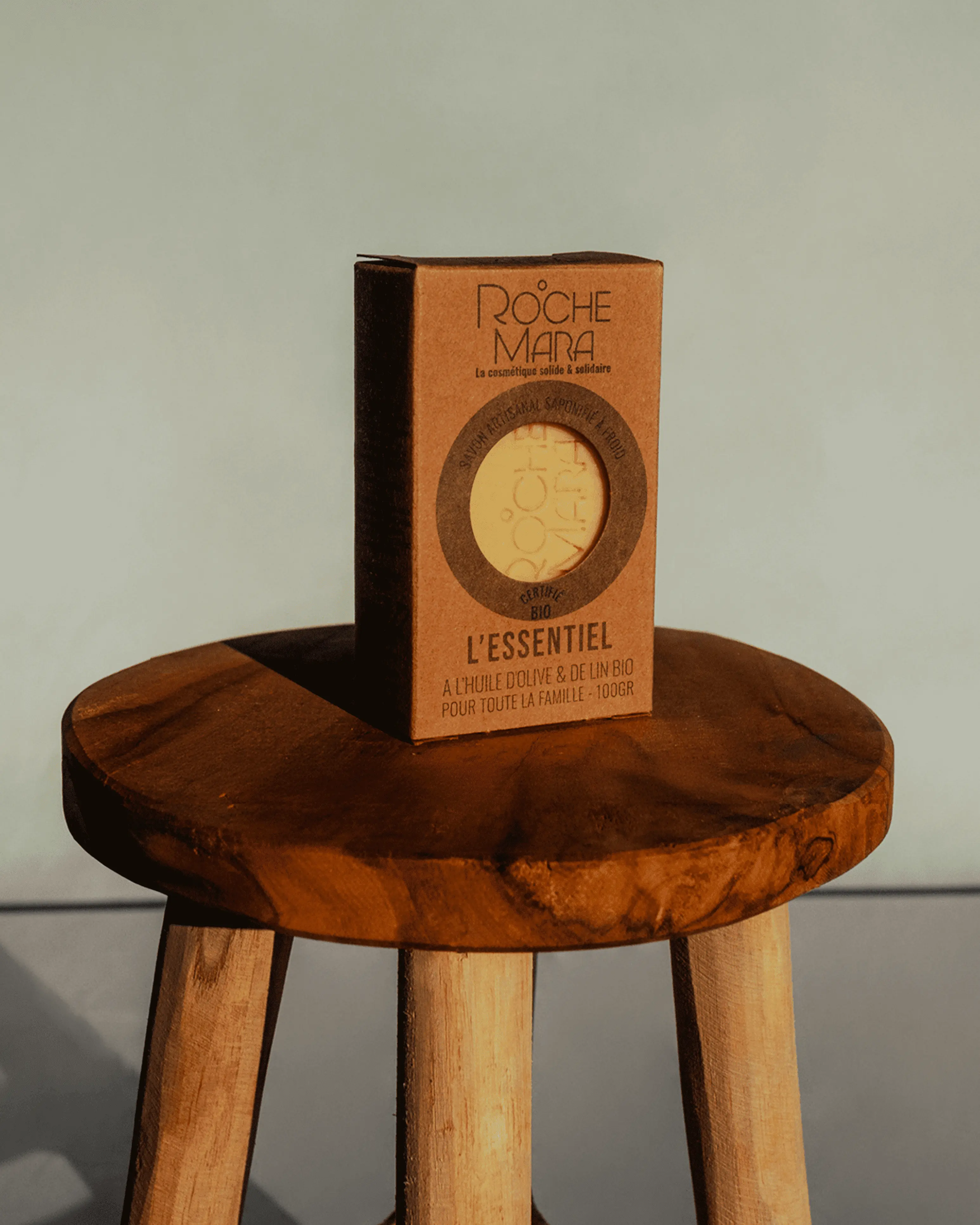 Savon solide l'Essentiel avec étui Ma boutique