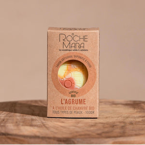 Savon solide l'Agrume avec étui Ma boutique
