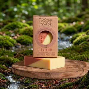 Savon solide LE FLEURI avec étui Ma boutique