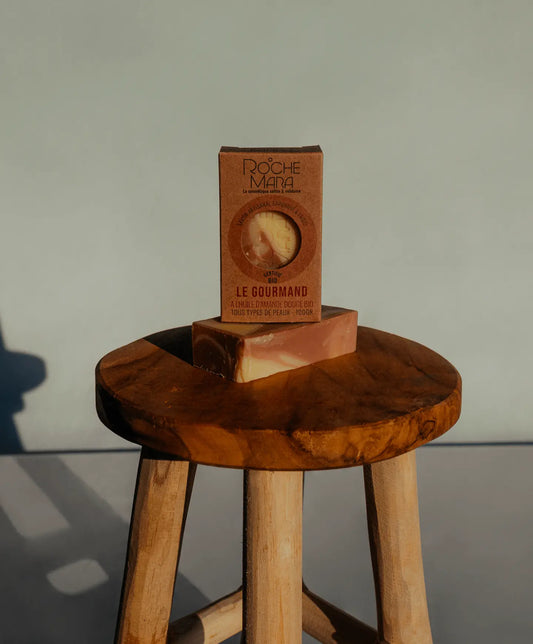Savon solide le Gourmand avec étui Ma boutique