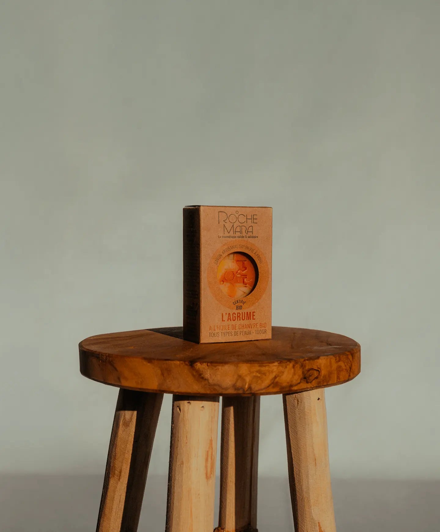 Savon solide l'Agrume avec étui Ma boutique