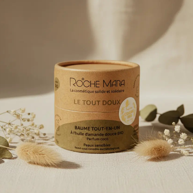 Baume Tout Doux Rochemara — visuel lifestyle