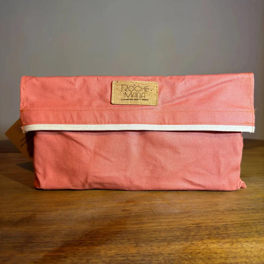 trousse de toilette couleur terracotta